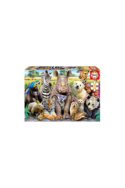 EDUCA Educa Puzzle - Animal Selfie, 300 pieces