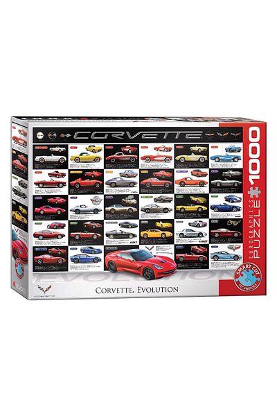 Eurographics Puzzle Eurographics - Corvette Evolution, 1000 pieces