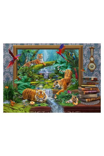 Schmidt Schmidt Puzzle - Jan Patrik Krasny: Tigers Come to Life, 1000 pieces
