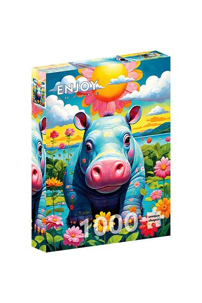 Enjoy Puzzle 1000 pieces ENJOY - Sunny Hippo (Enjoy-2152)