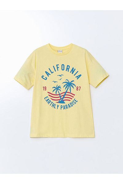 LC Waikiki New Season Crew Neck Boy's T-Shirt - S5H823Z4