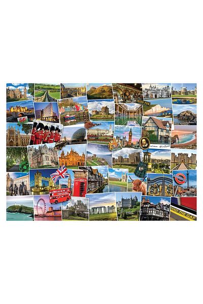 Eurographics Puzzle Eurographics - Globetrotter United Kingdom, 1000 pieces