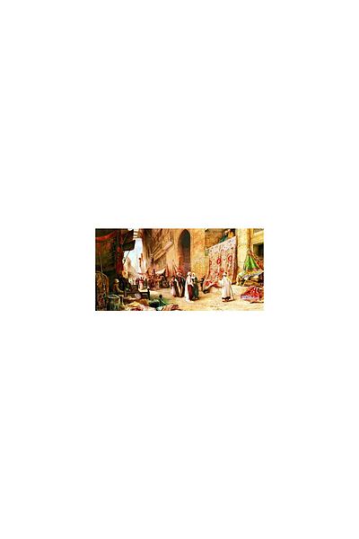 Anatolian Anatolian Puzzle - A Carpet Sale In Cairo, 1500 pieces, panoramic