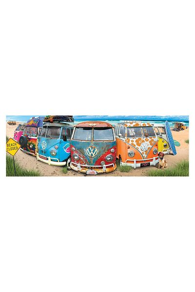 Eurographics Eurographics panoramic puzzle - VW Bus - KombiNation, 1000 pieces