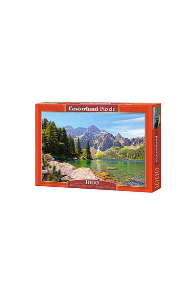 Castorland Puzzle Castorland - Morskie Oko Lake Tatras Poland, 1000 pieces