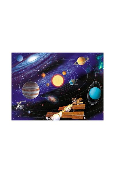 RAVENSBURGER Puzzle Ravensburger - The Solar System, 200 pieces XXL