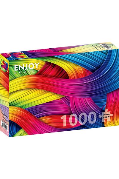 Enjoy Puzzle 1000 pieces Enjoy - Knitting Rainbows