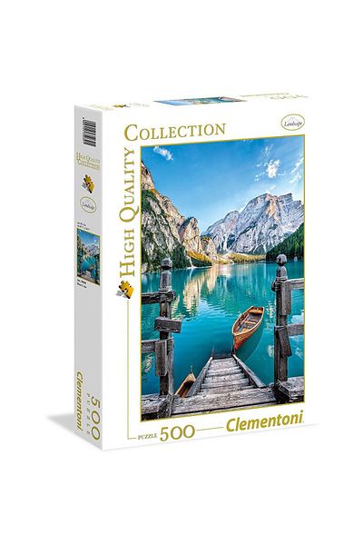 CLEMENTONI Puzzle Clementoni - Lake Braies, 500 pieces