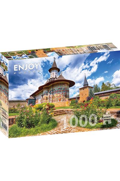 Enjoy Puzzle 1000 pieces Enjoy - Sucevita Monastery, Suceava
