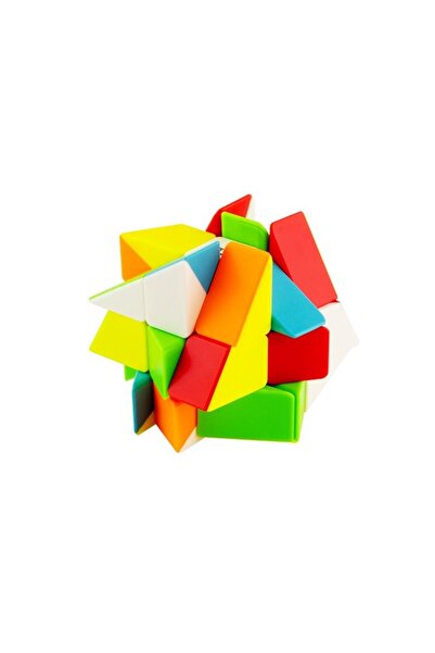 BV Cub Magic 3x3x3 QiYi Windmill Speedcube, Fără autocolante, 339CUB-1
