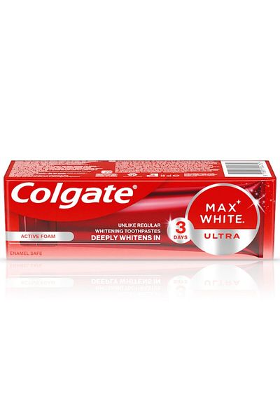 Colgate Colgate Max White Ultra Active Foam Whitening Toothpaste, 50 ml