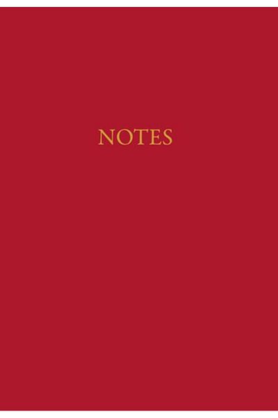 HIDDEN PAPER Cloth Lined Lined Notebook 13