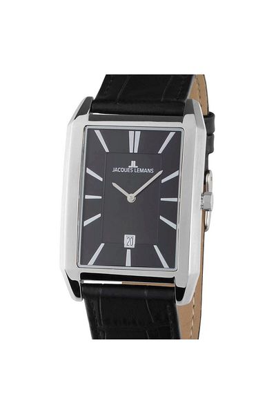 Jacques Lemans Mens Watch Jacques Lemans 1-2160.1B, Quartz, 34mm, 5ATM