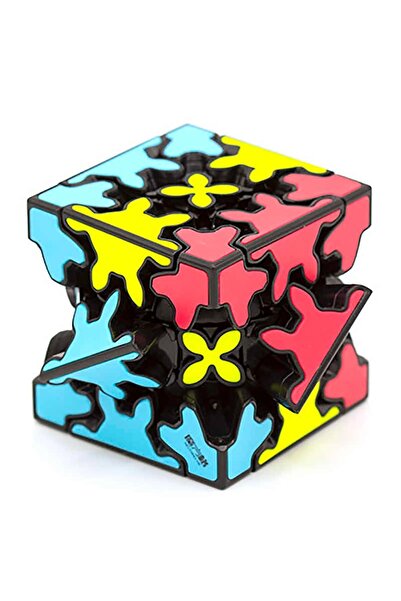 BV Cub Magic 3x3x3, QiYi Gear sandwich, Negru, 456CUB-1