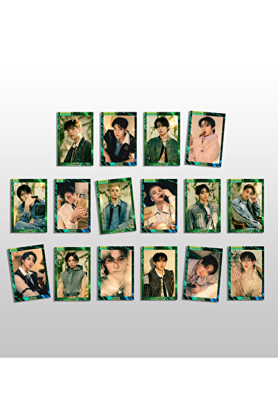 Güneş Kırtasiye Stray Kids Holow 16 Adet Fotokart Kpop Kart Set 300gr Parlak Kuşe Kağıdına Basılmıştır