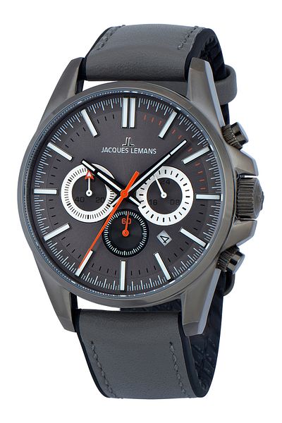 Jacques Lemans Ανδρικό Ρολόι 1-2119a, Quartz, 44mm, 10atm