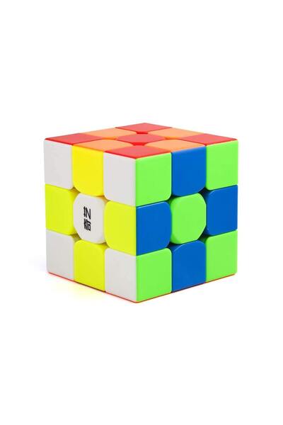 BV Cub Magic 3x3x3 QiYi QiMeng Plus 9 cm, fără autocolante, 332CUB-1