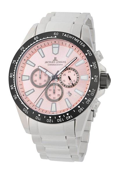 Jacques Lemans Mens Watch Jacques Lemans 1-2140L, Quartz, 48mm, 10ATM