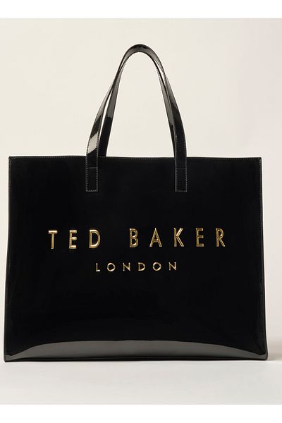Ted Baker Iconic Gold Print Large Bag