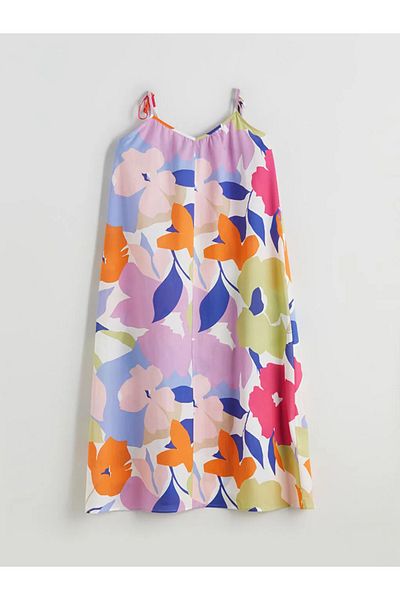 LC Waikiki Lcwaikiki classic mixed v-neck floral dress