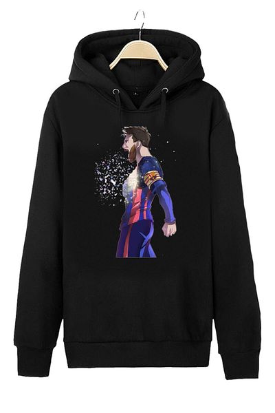 Pisa Art Messi Hooded Unisex Hoodie Design Sweatshirt