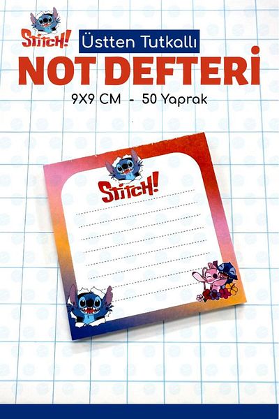 t tuğset etiket Note Pad Memo Pad Notepad Notepad Notepad Homework Notebook 9X9 Cm-T1392
