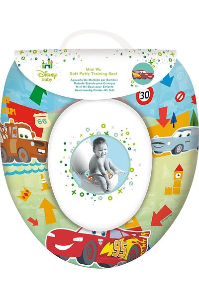 Nuby Disney Cars Baby Cushioned Toilet Training Seat