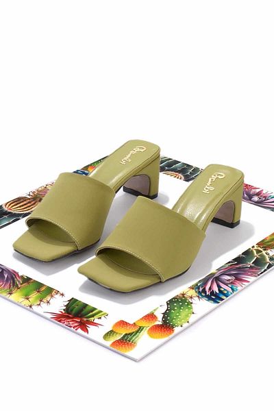 Bambi Green Women's Slippers K04233010104