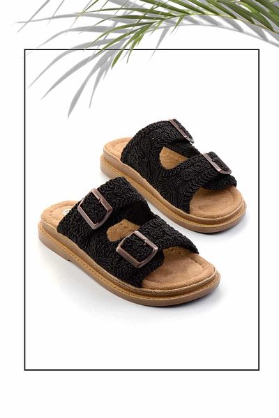 Bambi Black Women's Slippers K 04823004716