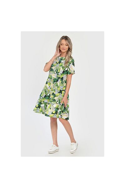 Eranthe Women's Medium Dress with Abstract Print V290