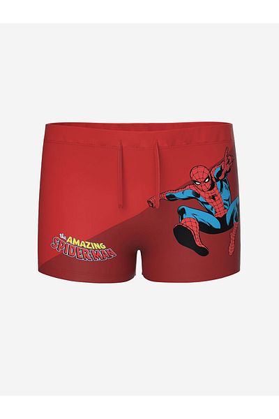 LC Waikiki Spider-Man Printed Boys' Swim Shorts