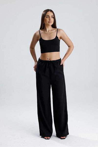 VAPUR TEKSTİL Elastic Waist Side Pocket Trousers