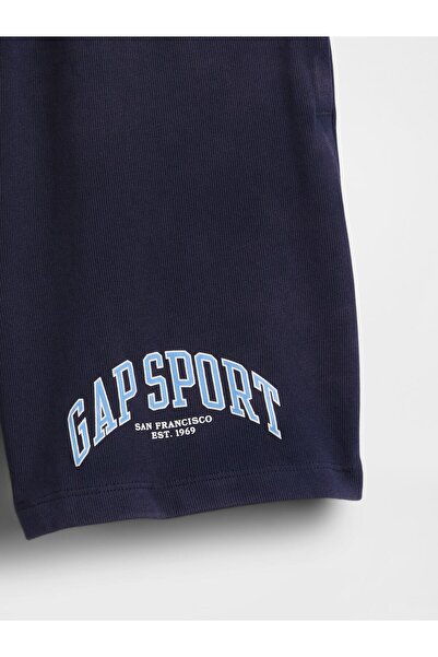 GAP Erkek Çocuk Mavi Kids Spor Kolay Şortlar