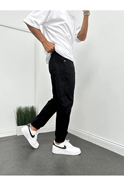 DORAJEANS Dora Jeans Men's Black Battal Plus Size Boyfriend Jeans