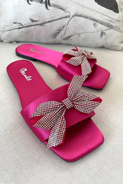 Bambi Fuchsia Women's Slippers K04140289838