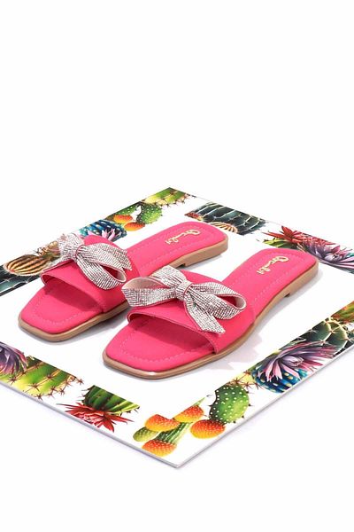 Bambi Matte Fuchsia Women's Slippers K04156011438