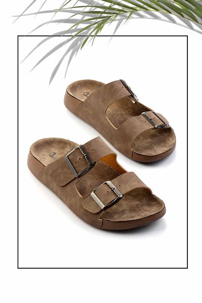 Bambi Γυναικείες Παντόφλες Mink Μοντέλο: K 04819301301