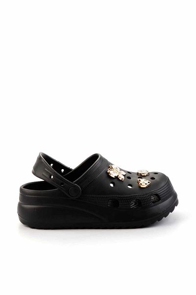 Bambi Papuci de damă Black Gel K 04445042859