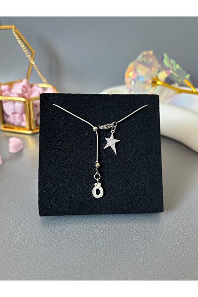 acc swen قلادة على شكل نجمة غير متماثلة مع حجر y قلادة من الفولاذ المختوم SS