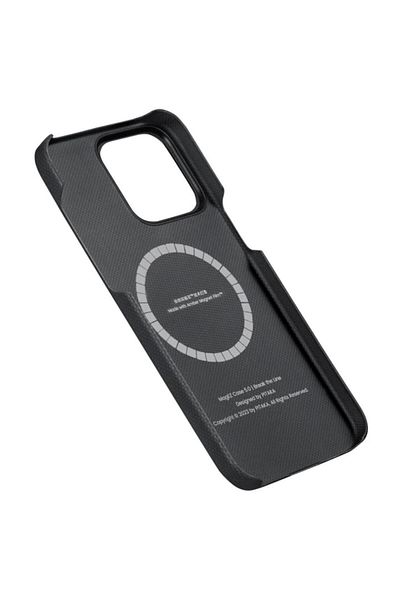 PITAKA Pitaka Husa MagEZ 4 Aramida iPhone 15 Pro Max, MagSafe, Break The Line