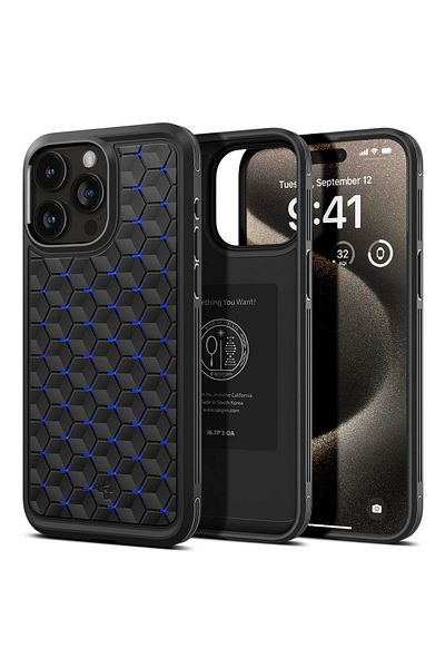 Spigen Cryo Armor iPhone 15 Pro Max Cryo Blue case