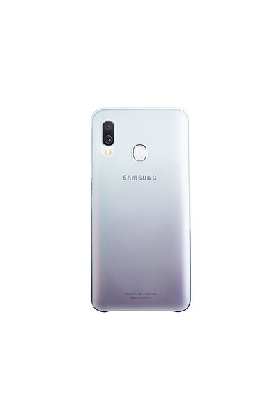 Samsung Original Galaxy A40 Gradation Cover Black