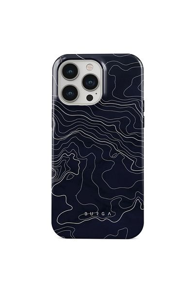 BURGA Husa Dual Layer Drifting Shores Line Art iPhone 15 Pro