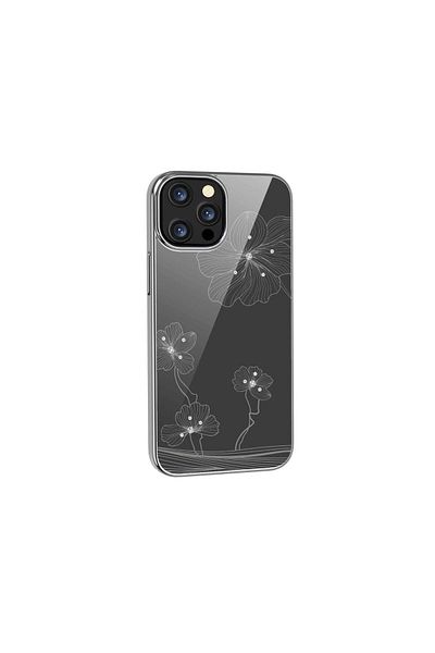 Devia Iphone 13 Pro Crystal Flora Silver case