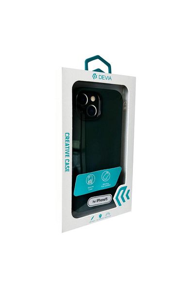 Devia Silicone Nature Series Iphone 15 Case Green