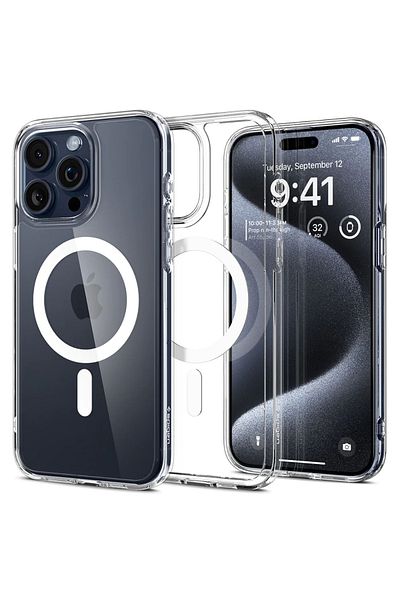 Spigen Case Ultra Hybrid Magsafe Iphone 15 Pro Max White