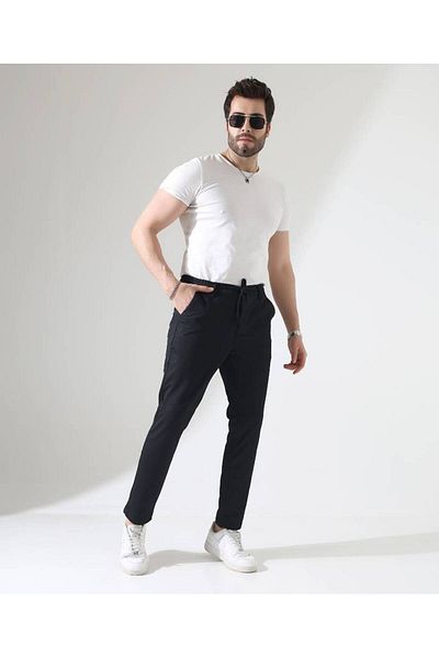 Benim Denim Sunello Black Jogger Men's Trousers – the Basic Stone of Every Combination