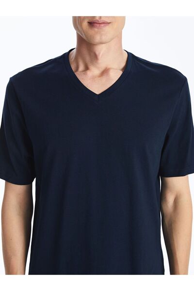 LC Waikiki Ανδρικό μπλουζάκι LCWAIKIKI Classic με κοντό μανίκι χτενισμένο βαμβακερό