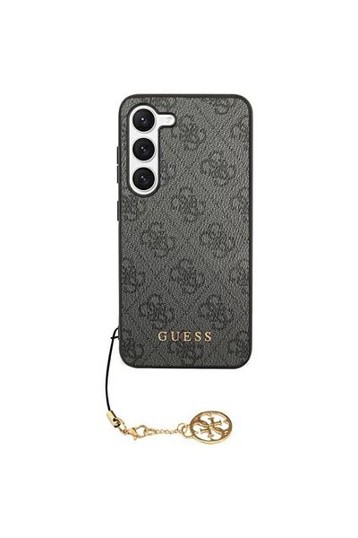 Guess Case 4g Charms Samsung Galaxy S24 Gray