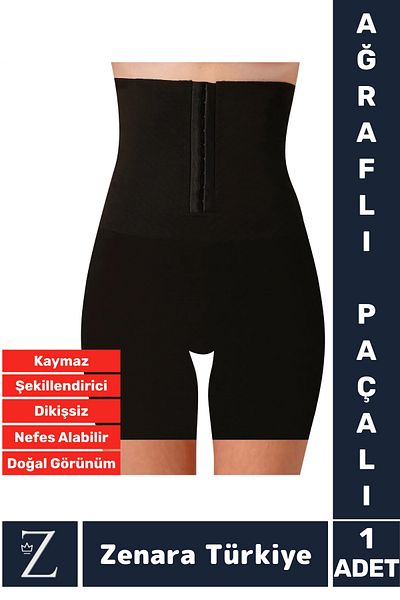 Zenara Special Production Daily Underwear Shows No Body Shaping Recovery Size Reducing Corset with Clips